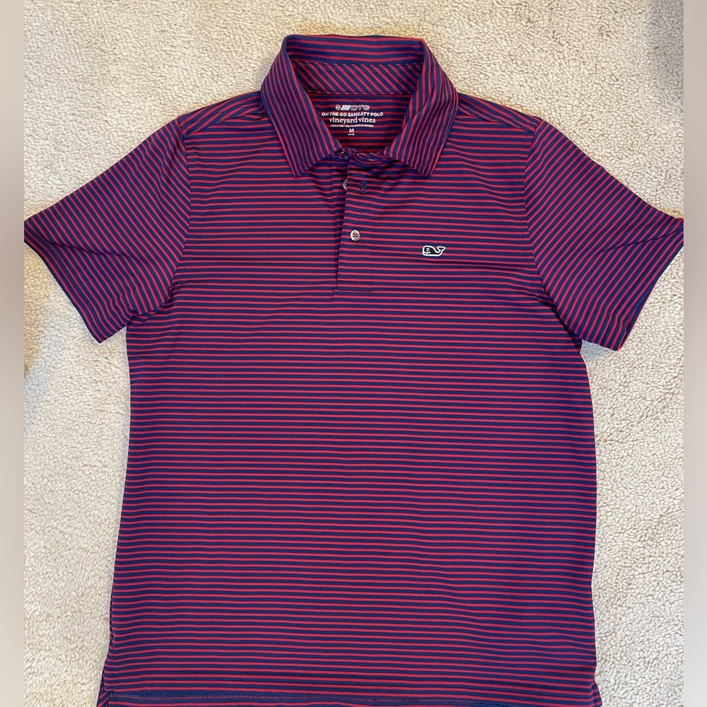 Boys’ Vineyard Vines “On The Go” Sankaty polo